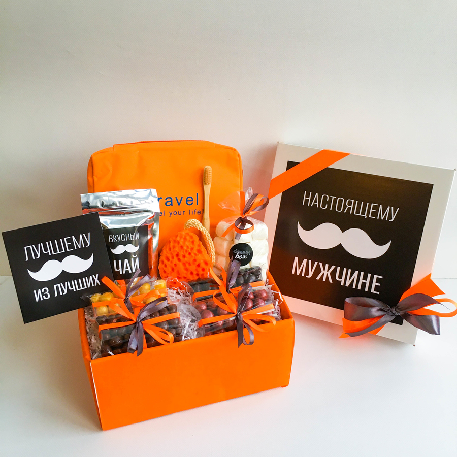 картинка Подарочный набор мужской "НАСТОЯЩИЙ МУЖЧИНА" от магазина Dreambox